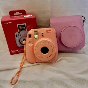 Pink Instax Polaroid Camera!!